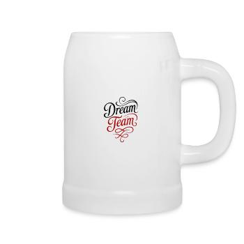 Dream Team - Beer Mug - white - Right