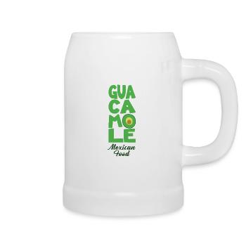 Guacamole 2 - Beer Mug - white - Right