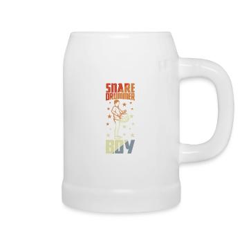 Small drummer - Beer Mug - white - Right