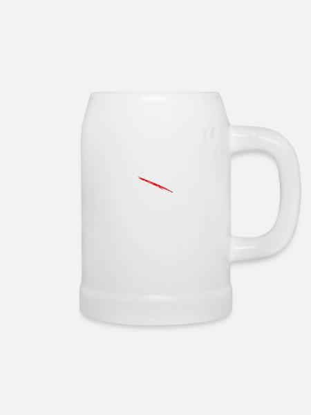 RED LINE - Bierkrug - Weiß