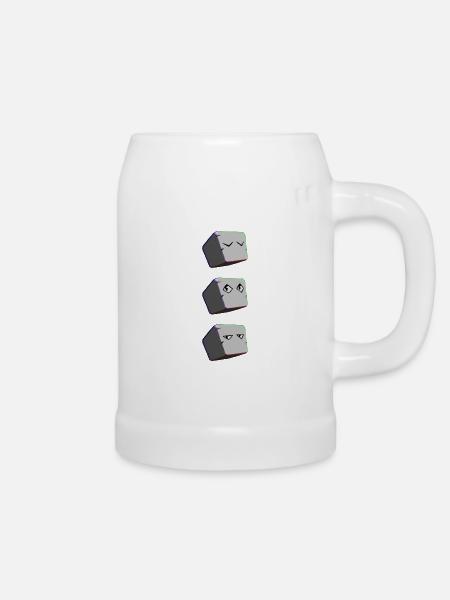 Stein - Bierkrug - Weiß