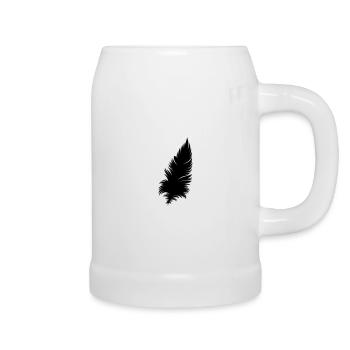 FEATHER - Beer Mug - white - Right
