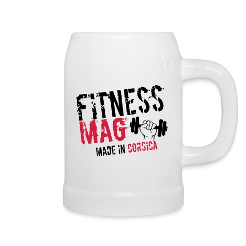 Fitness Mag made in corsica 100% Polyester - Chope en céramique