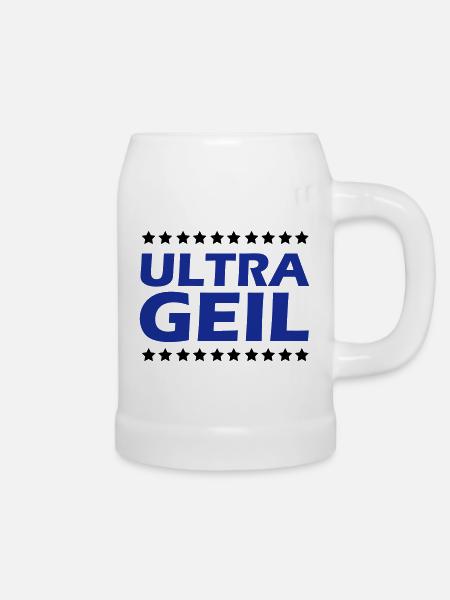 ultra_geil_02 - Bierkrug - Weiß