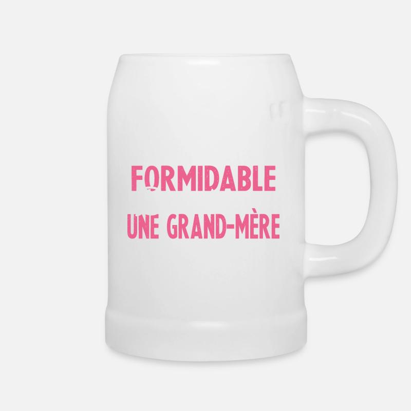 Maman Formidable Grand-Mère Exceptionnelle - Chope en céramique - blanc