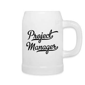 Chef de projet - Chope en céramique - blanc - Droite