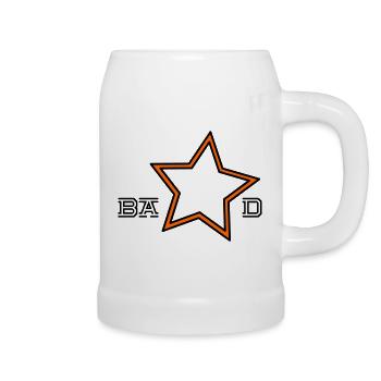 BaStarD - Bierkrug - Weiß - Rechts