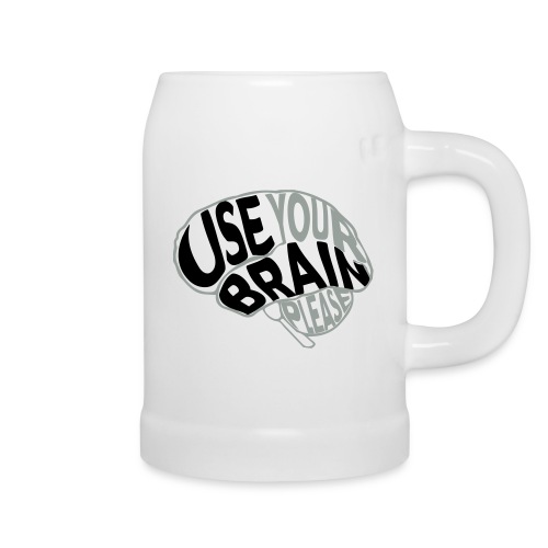 Use your brain - Boccale per birra