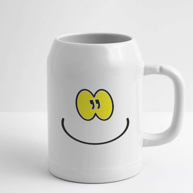 Bitte Lächeln / smile, please (2c) Bierkrug