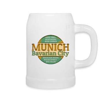 Munich - Beer Mug - white - Right