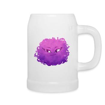 Little Pelota Monster n°7 – pink - Bierkrug - Weiß - Rechts