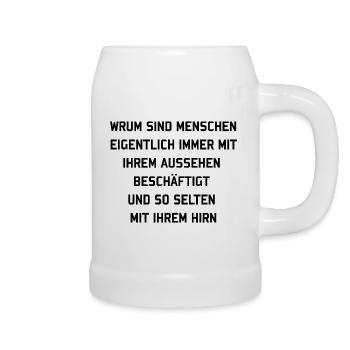 Funny saying - Beer Mug - white - Right