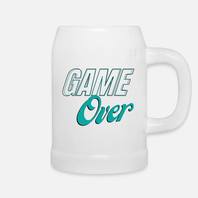 Cody White "Game Over" /Accessoires - Bierkrug - Weiß
