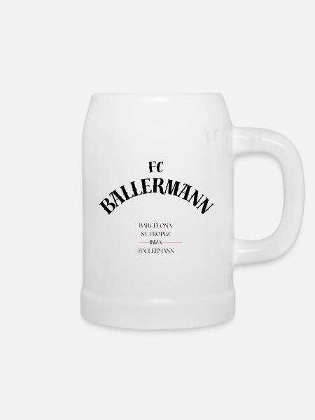 FC MALLE - Bierkrug - Weiß