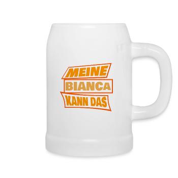 Bianca Bianca - Bierkrug - Weiß - Rechts