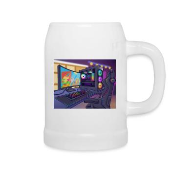 RGB Gaming PC Atmosphere - Beer Mug - white - Right