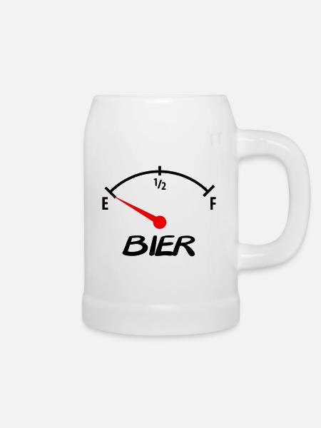 bier - Bierkrug - Weiß