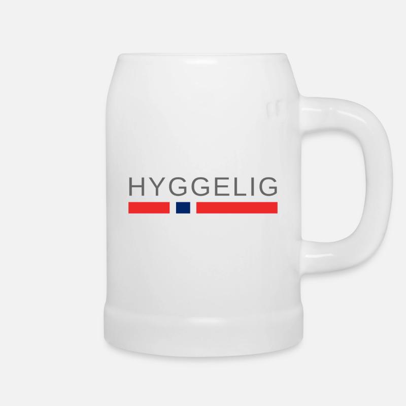 Nice Norway - Beer Mug - white