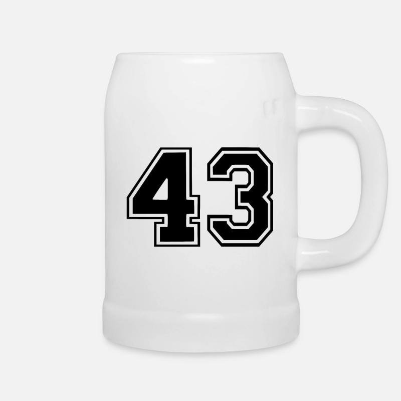 43 - Bierkrug - Weiß