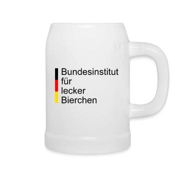 Federal Institute for Delicious Beers - Beer Mug - white - Right