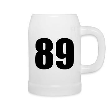 89 - Beer Mug - white - Right
