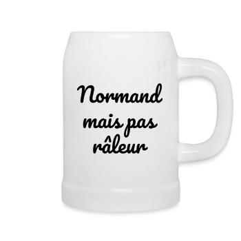 Normandie / Normand / Normande / France/ Normandy - Beer Mug - white - Right