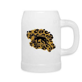 Release your Wild Thing - Bierkrug - Weiß - Rechts