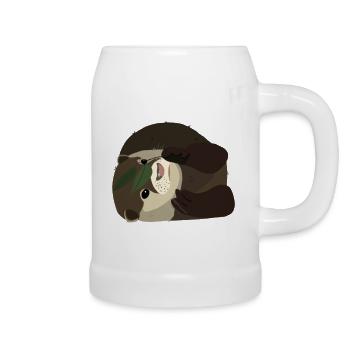 Otter - Beer Mug - white - Right