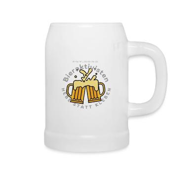 Bieraktivisten - Bierkrug - Weiß - Rechts