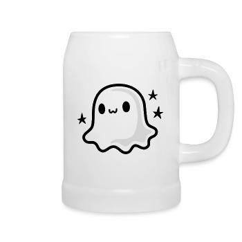 Cute Ghost - Beer Mug - white - Right