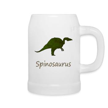 Spinosaurus - Bierkrug - Weiß - Rechts