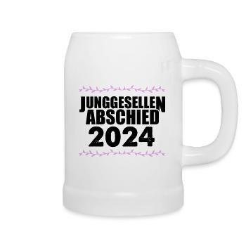 bachelor party - Beer Mug - white - Right