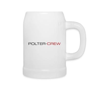 Polter Crew - Bierkrug - Weiß - Rechts