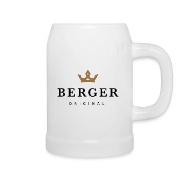 Berger - Chope en céramique - blanc - Droite