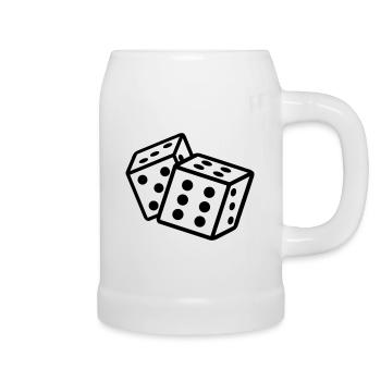 cube - Beer Mug - white - Right