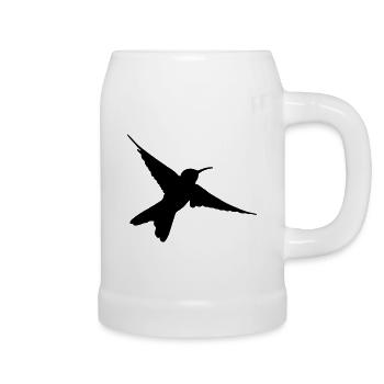 Bird - Chope en céramique - blanc - Droite