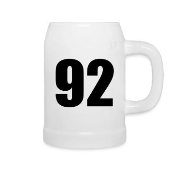 92 - Beer Mug - white - Right