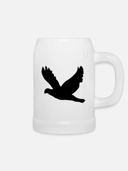 bird - Bierkrug - Weiß