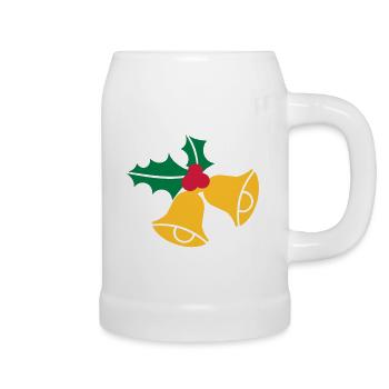 Bells Christmas - Beer Mug - white - Right