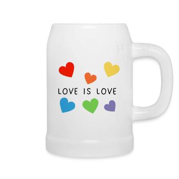 Love - Beer Mug - white - Right