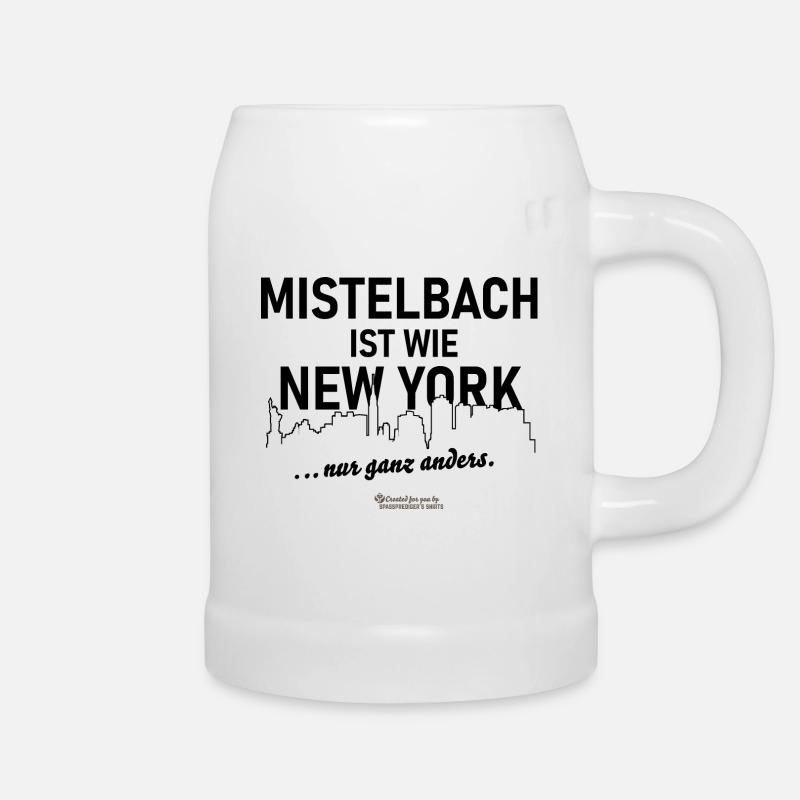 Mistelbach - Bierkrug - Weiß