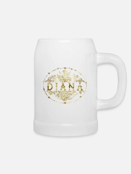 Diana - Bierkrug - Weiß