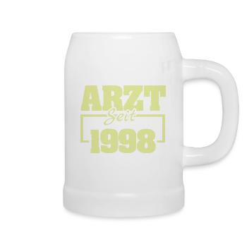 Chefarzt 1998 - Bierkrug - Weiß - Rechts