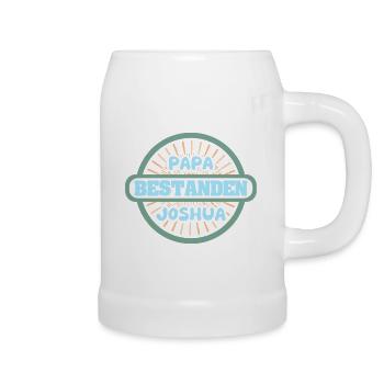 First name Joshua - Beer Mug - white - Right