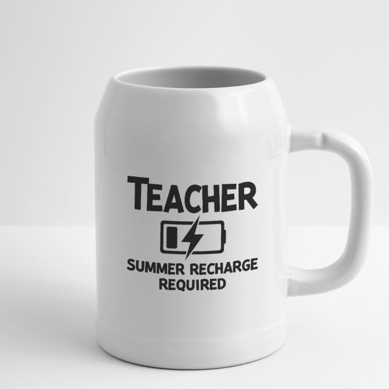 Recharge d’été pour les enseignants Chope en céramique