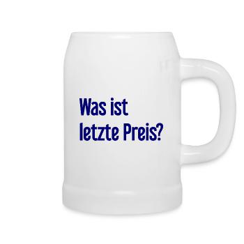 What is last price? - Beer Mug - white - Right