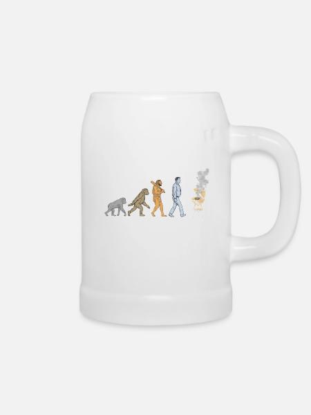 Grill Evolution - Beer Mug - white