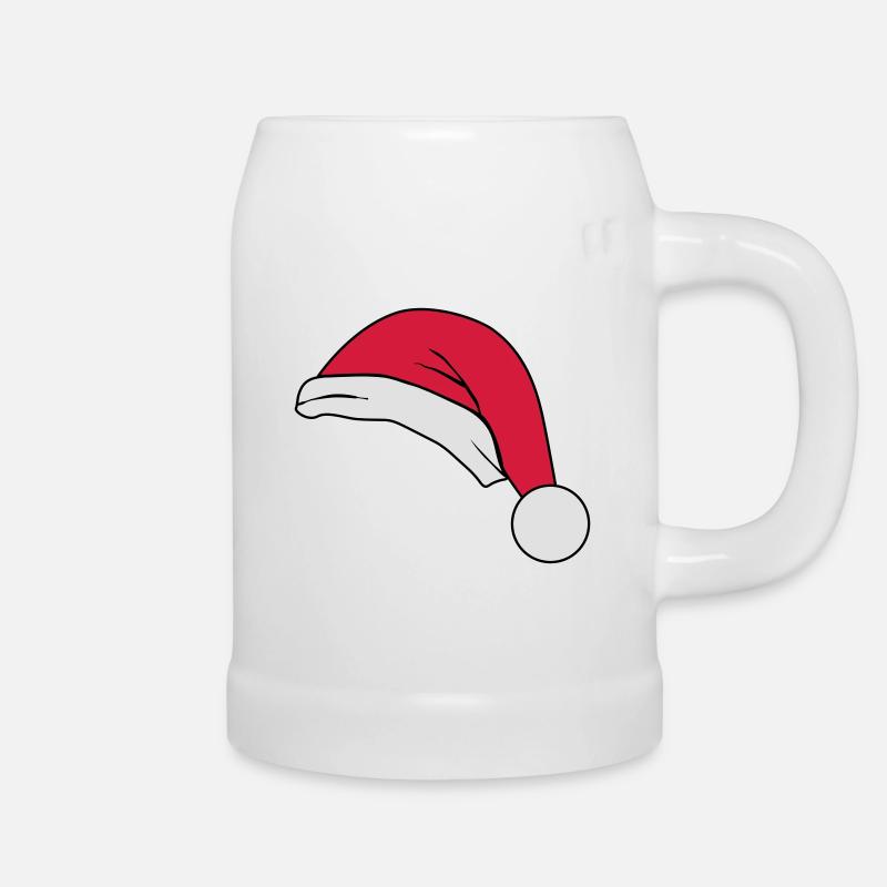 santahat - Bierkrug - Weiß