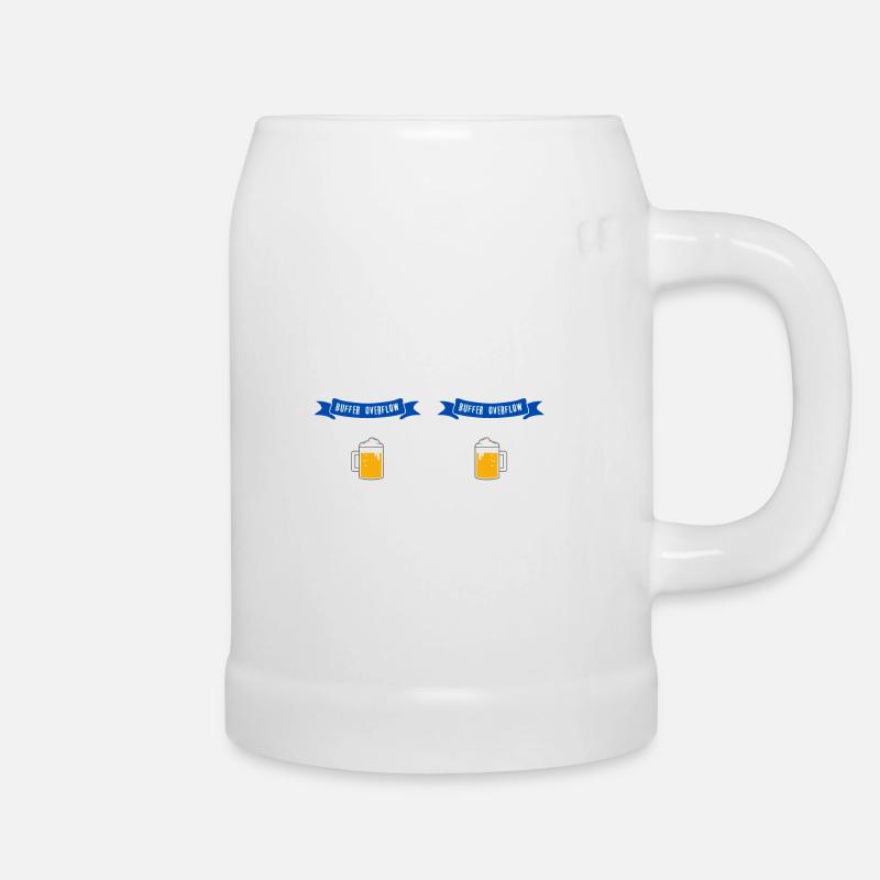 Buffer Overflow - Beer Mug - white