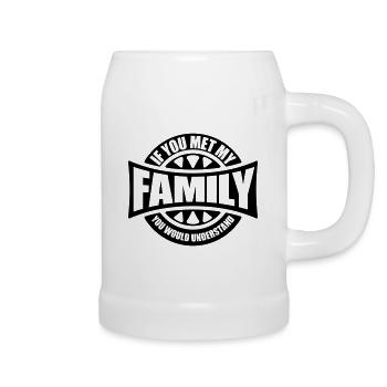 you would understand quote - Beer Mug - white - Right